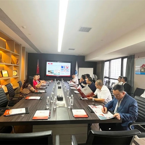 “攜手同行，共創未來”廣東海德集團有限公司領導一行蒞臨我司參觀交流